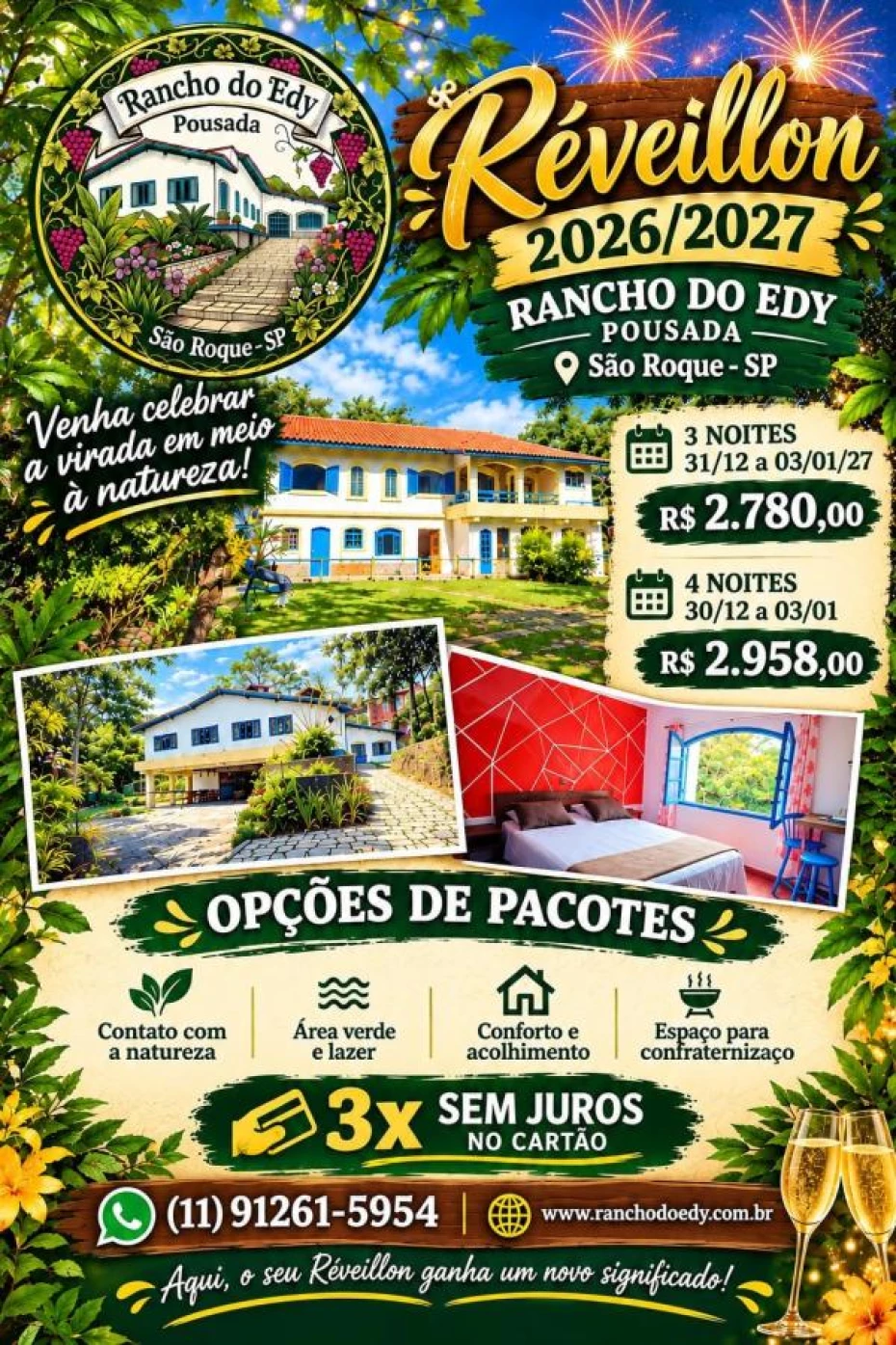 Foto 1:  — Rancho do Edy Pousada